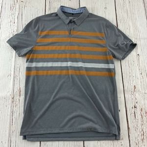 Golf Standard Dri-Fit Short Sleeve Striped Golf Polo Shirt